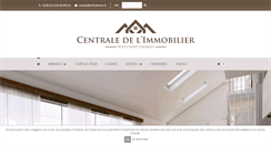 Desktop Screenshot of centralimmo.fr